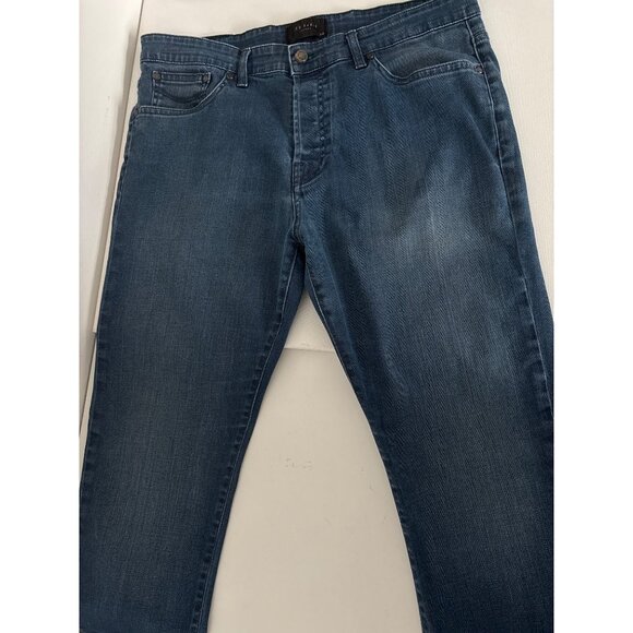 Ted Baker Jeans Men’s 34R Slim Fit Dark Wash Smart Casual Designer Premium Denim - Picture 4 of 16